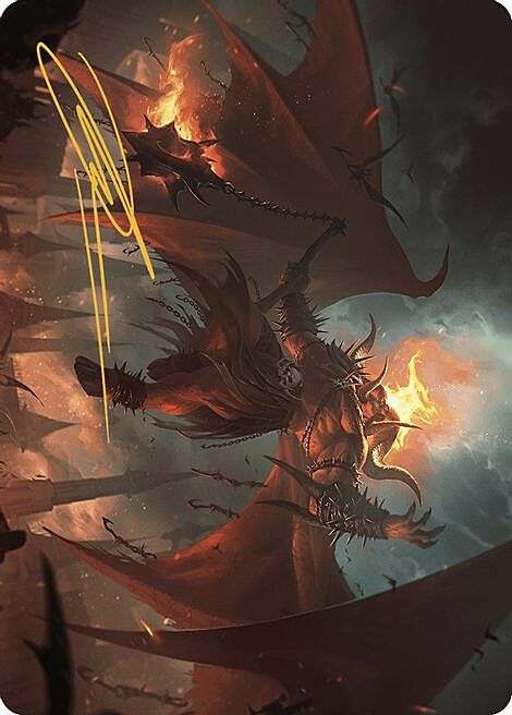 Art Series: Rakdos, Patron of Chaos Card Front