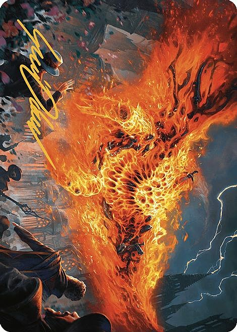 Art Series: Havoc Eater Card Front