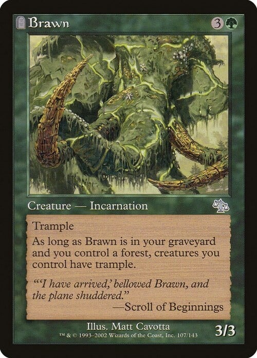 Brawn Card Front