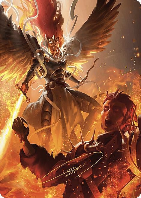 Art Series: Warleader's Call Card Front