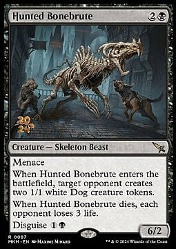 Hunted Bonebrute Card Front