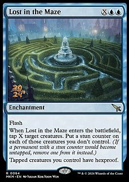 Lost in the Maze Card Front