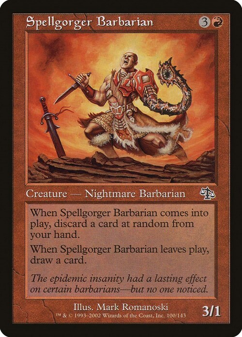 Spellgorger Barbarian Card Front