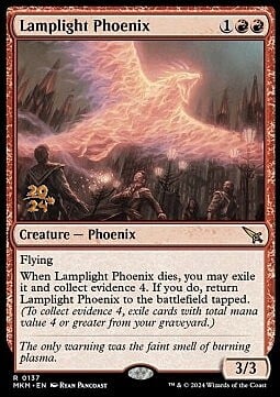 Lamplight Phoenix Card Front