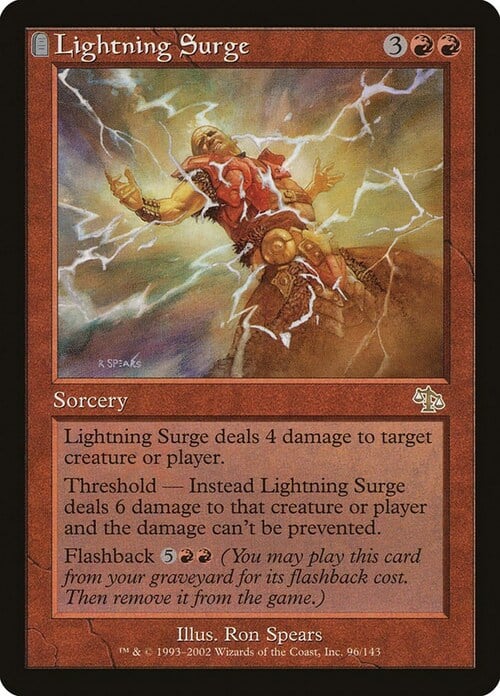 Lightning Surge Card Front