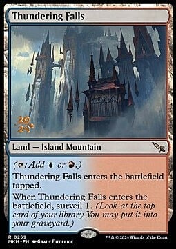 Thundering Falls Card Front