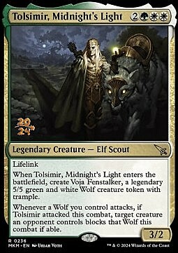 Tolsimir, Midnight's Light Card Front