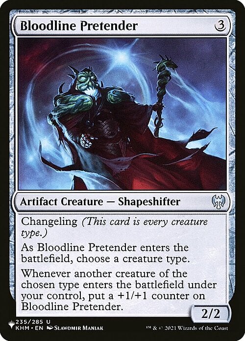 Bloodline Pretender Card Front