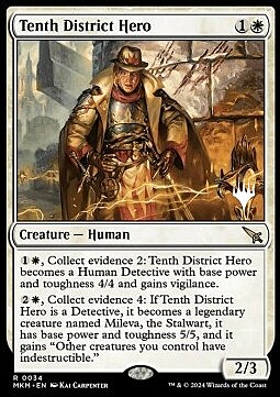 Tenth District Hero Card Front