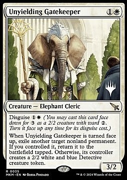 Unyielding Gatekeeper Card Front