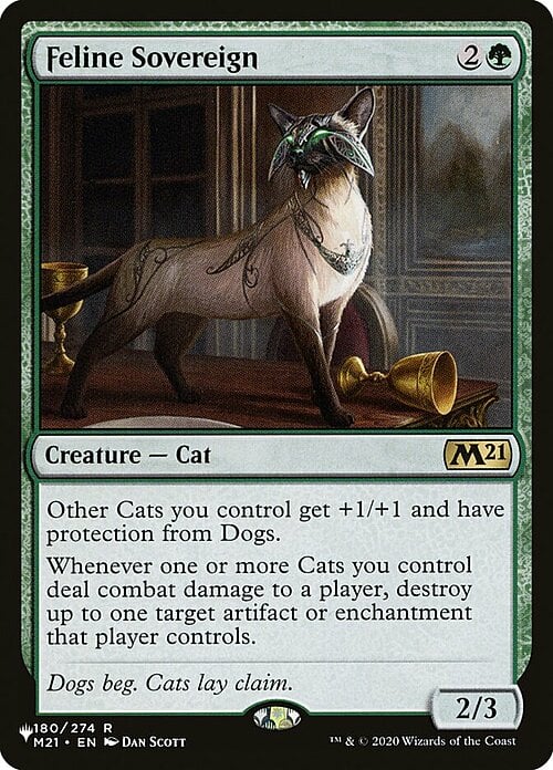 Feline Sovereign Card Front