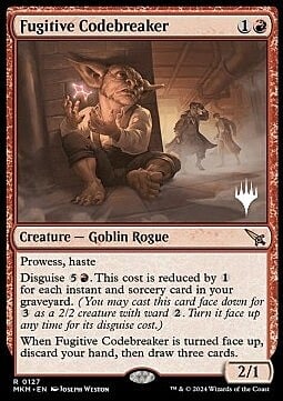 Fugitive Codebreaker Card Front