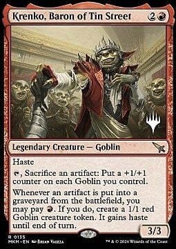 Krenko, Baron of Tin Street Card Front