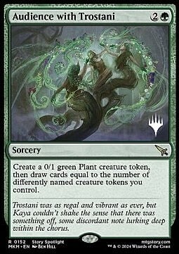 Audience with Trostani Card Front