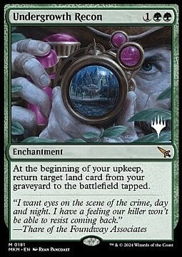 Undergrowth Recon Card Front