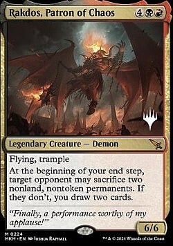 Rakdos, Patron of Chaos Card Front