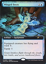 Winged Boots · Extended Art 001