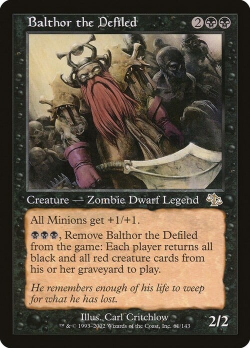 Balthor the Defiled Card Front