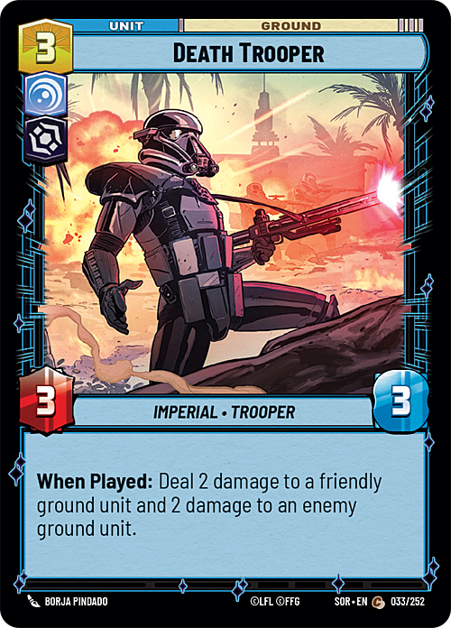 Death Trooper Card Front