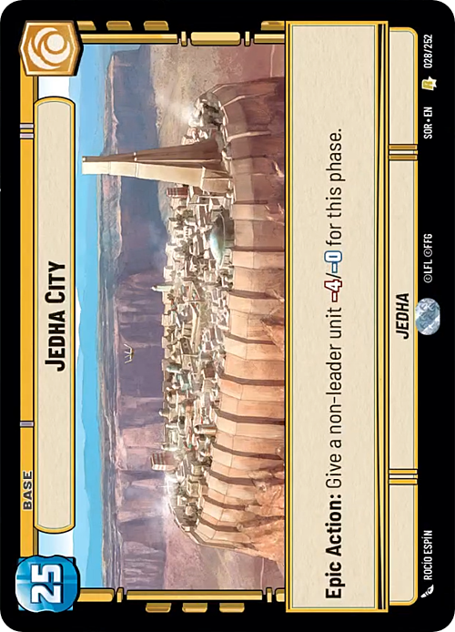 Jedha City Card Front