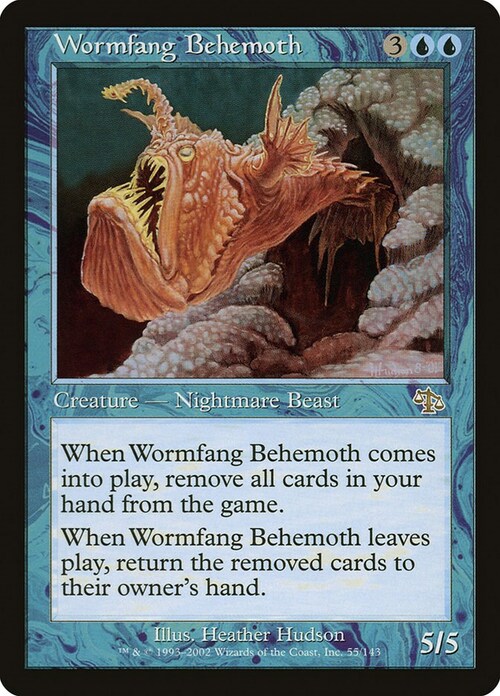 Wormfang Behemoth Card Front