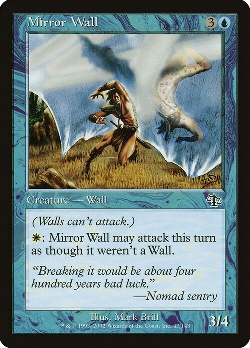 Mirror Wall Card Front
