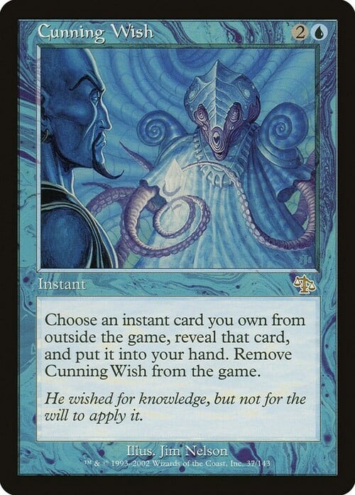 Cunning Wish Card Front