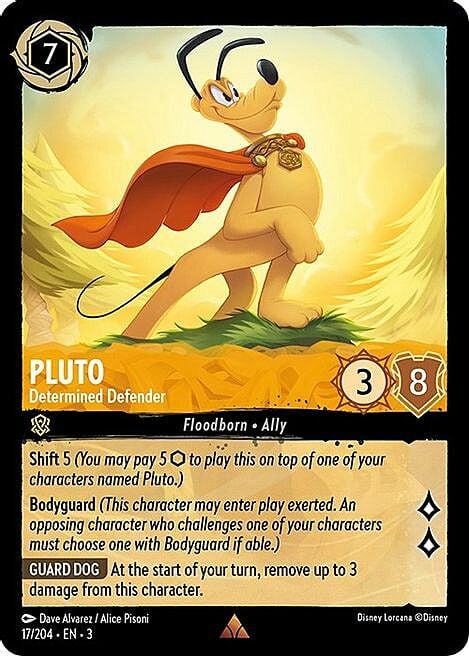 Pluto - Guardia Risoluta Card Front