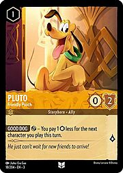 Pluto - Cane Amichevole