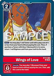 Wings of love BT15-088
