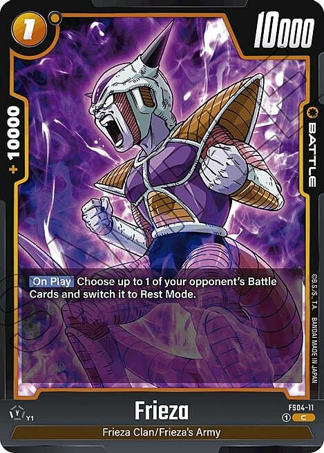 Frieza Card Front