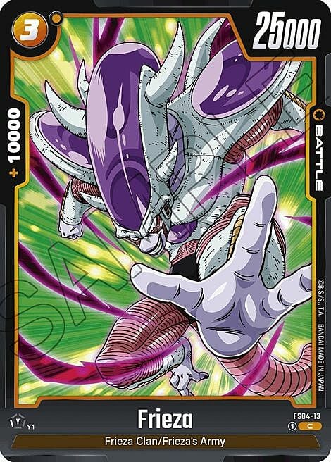 Frieza Card Front