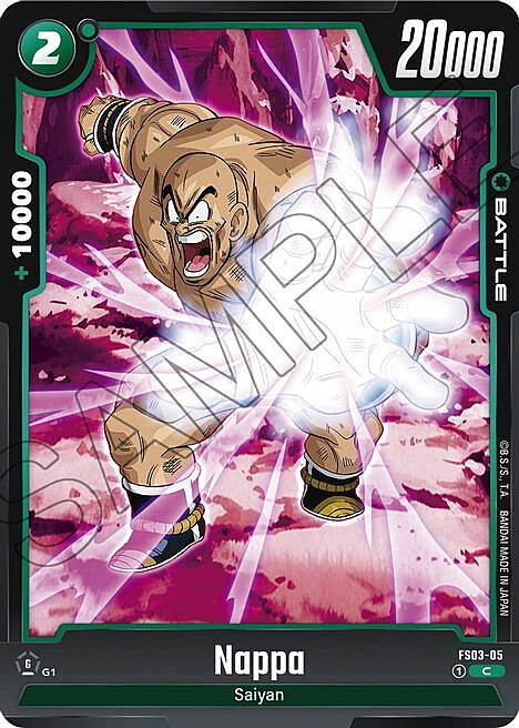Nappa Card Front