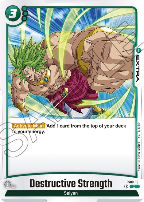 dragon ball super card game broly starter deck -BROLY- [FS03]  Dragon Ball Super follows the adventures of Goku and his friends after defeating Majin Buu and bringing peace to Earth once again Dragon Ball Super: Fusion World