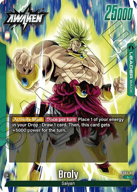 Broly // Broly Card Front