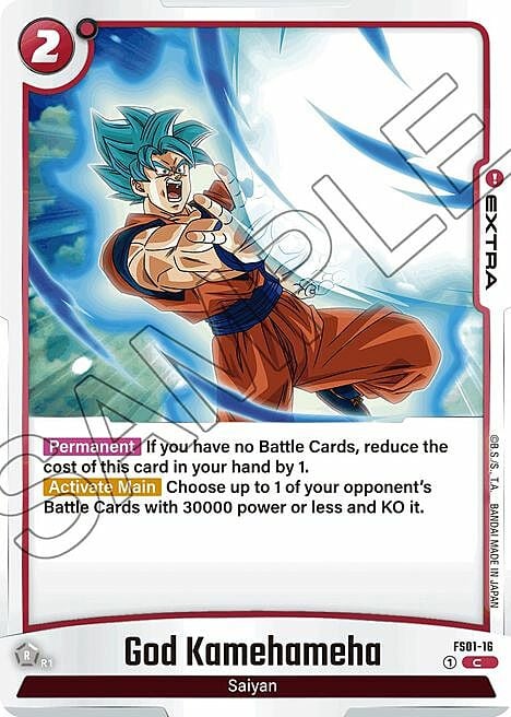God Kamehameha Card Front