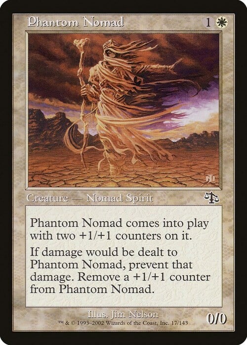 Nomade Fantasma Card Front