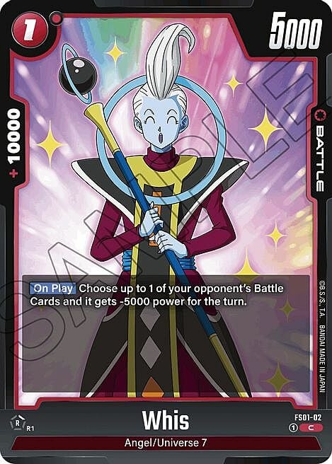 Whis Card Front