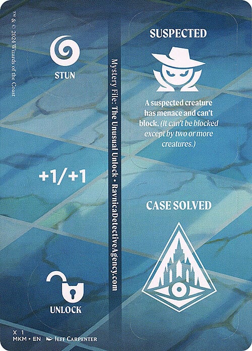 Punch Card Card Front