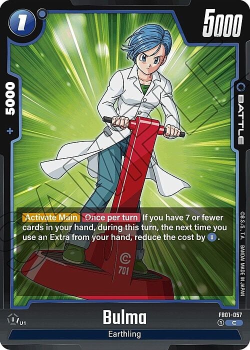Bulma Card Front