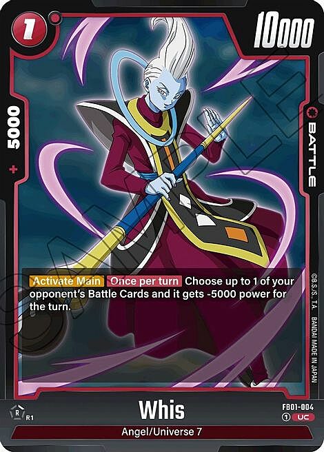 Whis Card Front