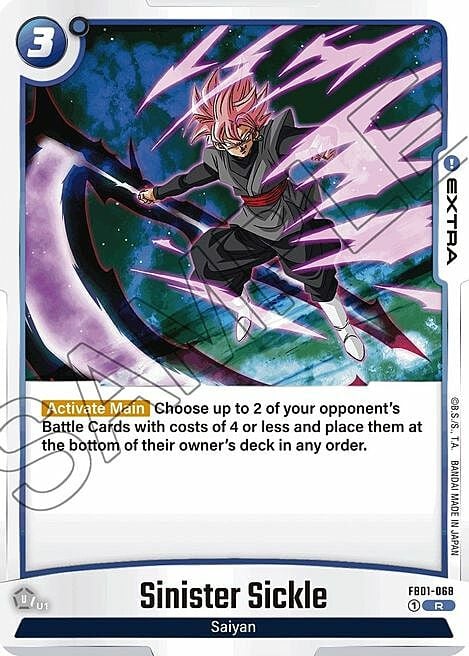 Sinister Sickle Card Front