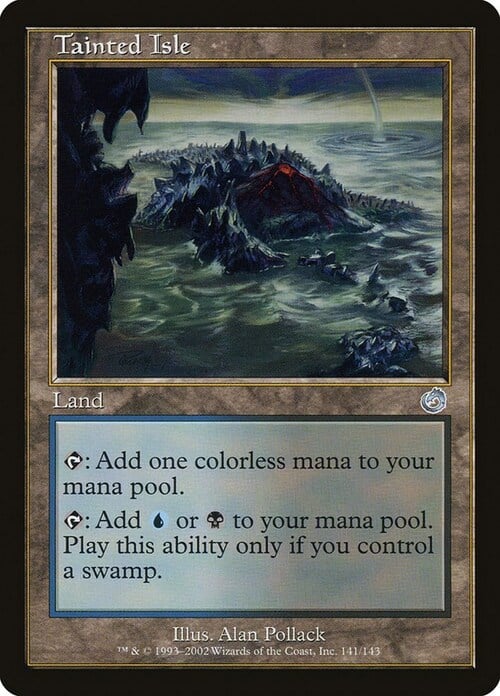 Tainted Isle Card Front