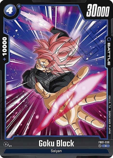 Goku Black Card Front