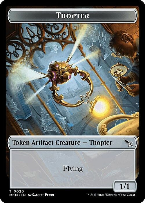 Skeleton // Thopter Card Front
