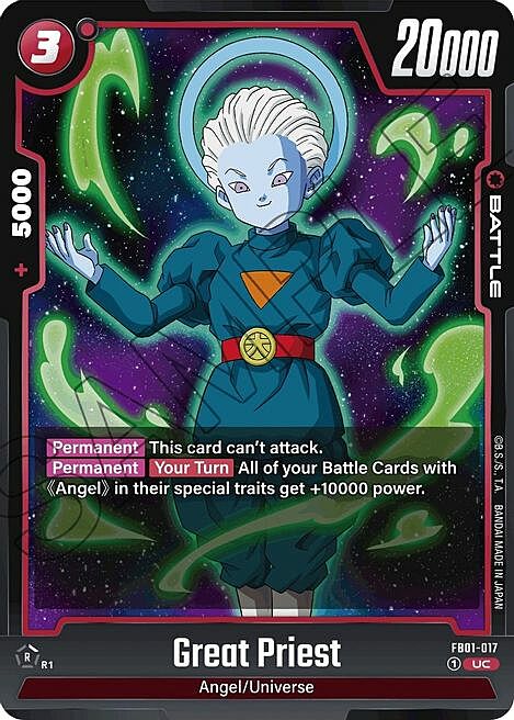 Great Priest Card Front