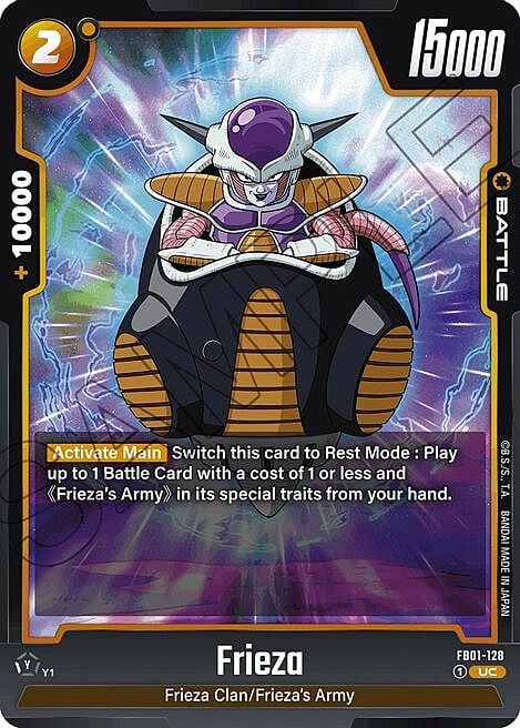 Frieza Card Front