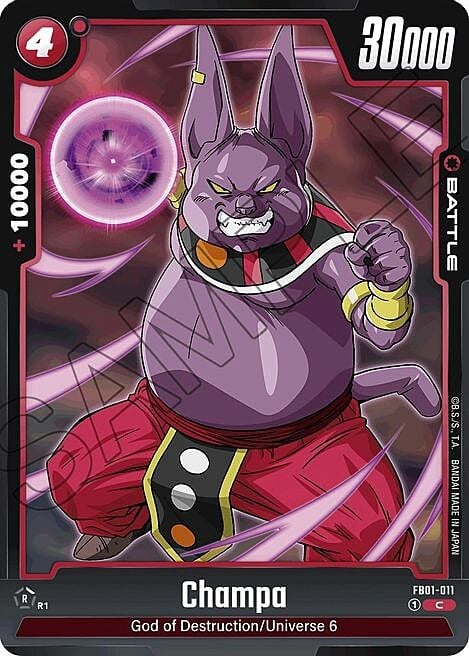Champa Card Front