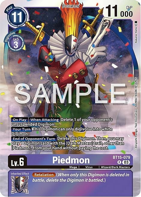 Piedmon Card Front