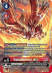Garudamon Ace · Alternate Art BT15-014a